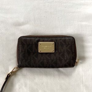 Michael Kors  Wristlet Wallet Brown